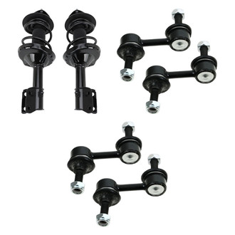 TRQ® - Complete Strut Assembly and Stabilizer Bar Link Kit