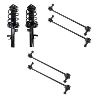TRQ® - Complete Strut Assembly and Stabilizer Bar Link Kit