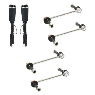 TRQ® - Front Shock Absorbers and Stabilizer Bar Link Kit