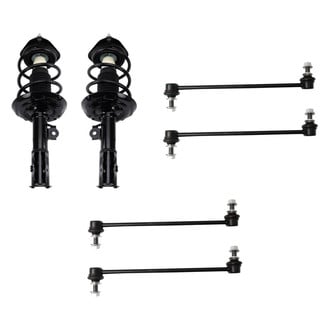 TRQ® - Front Complete Strut Assemblies and Stabilizer Bar Link Kit