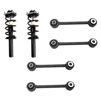 TRQ® - Front Complete Strut Assemblies and Stabilizer Bar Link Kit
