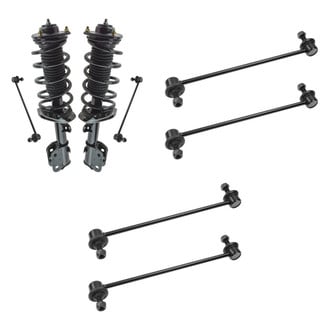 TRQ® - Front Complete Strut Assemblies and Stabilizer Bar Link Kit