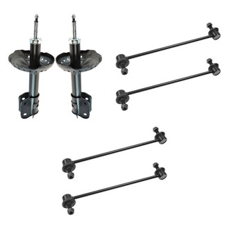 TRQ® - Front Struts and Stabilizer Bar Link Kit