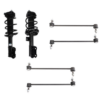 TRQ® - Front Complete Strut Assemblies and Stabilizer Bar Link Kit