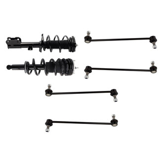TRQ® - Front Complete Strut Assemblies and Stabilizer Bar Link Kit