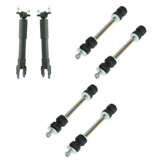 TRQ® - Shock Absorber and Stabilizer Bar Link Kit