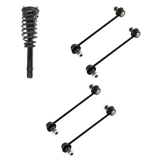 TRQ® - Front Complete Strut Assemblies and Stabilizer Bar Link Kit