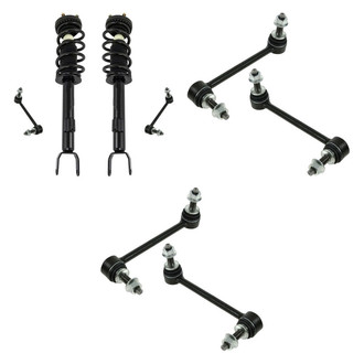 TRQ® - Complete Strut Assembly and Stabilizer Bar Link Kit