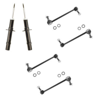 TRQ® - Shock Absorbers and Stabilizer Bar Link Kit