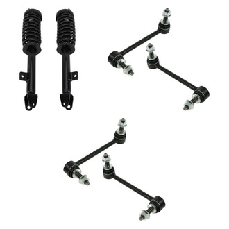 TRQ® - Front Complete Strut Assemblies and Stabilizer Bar Link Kit