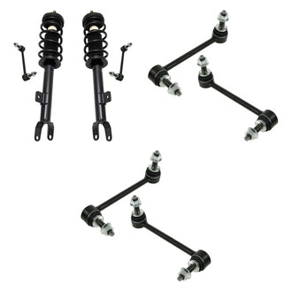 TRQ® - Front Complete Strut Assemblies and Stabilizer Bar Link Kit