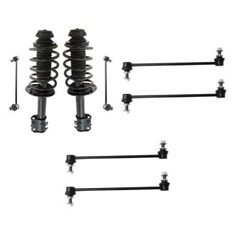 TRQ® - Front Complete Strut Assemblies and Stabilizer Bar Link Kit