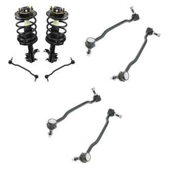 TRQ® - Front Complete Strut Assemblies and Stabilizer Bar Link Kit