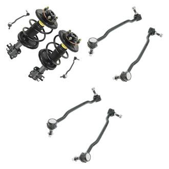 TRQ® - Front Complete Strut Assemblies and Stabilizer Bar Link Kit