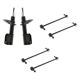 TRQ® - Shock Absorber and Stabilizer Bar Link Kit