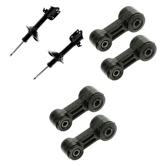 TRQ® - Shock Absorber and Stabilizer Bar Link Kit