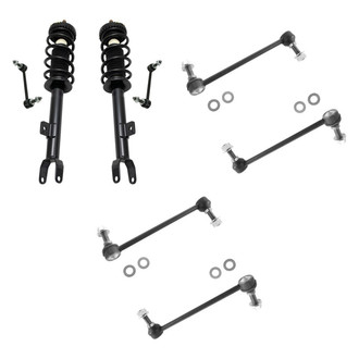 TRQ® - Front Complete Strut Assemblies and Stabilizer Bar Link Kit