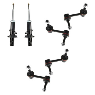 TRQ® - Shock Absorbers and Stabilizer Bar Link Kit