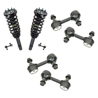 TRQ® - Complete Strut Assemblies and Stabilizer Bar Link Kit