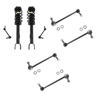 TRQ® - Front Complete Strut Assemblies and Stabilizer Bar Link Kit