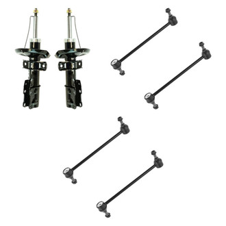 TRQ® - Shock Absorber and Stabilizer Bar Link Kit