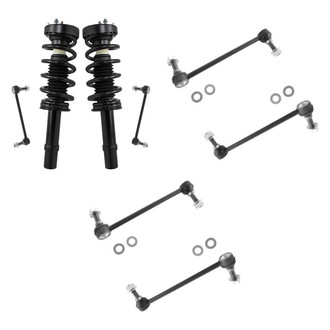 TRQ® - Front Complete Strut Assemblies and Stabilizer Bar Link Kit