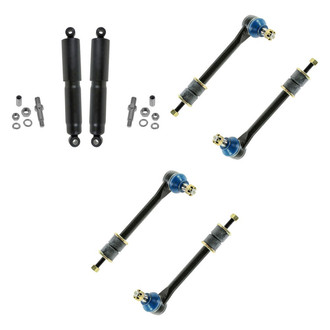 TRQ® - Front Shock Absorbers and Stabilizer Bar Link Kit