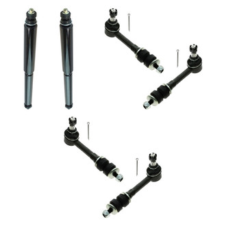 TRQ® - Front Shock Absorbers and Stabilizer Bar Link Kit