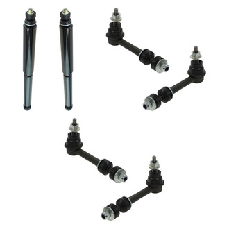 TRQ® - Shock Absorbers and Stabilizer Bar Link Kit