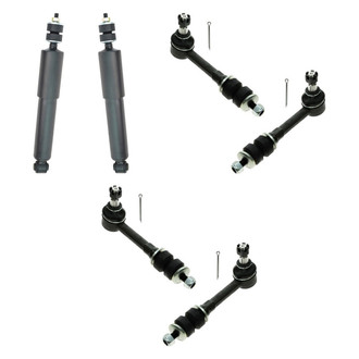 TRQ® - Front Shock Absorbers and Stabilizer Bar Link Kit