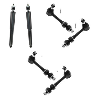 TRQ® - Front Shock Absorbers and Stabilizer Bar Link Kit