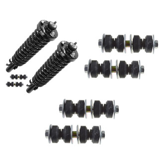 TRQ® - Front Complete Strut Assemblies and Stabilizer Bar Link Kit