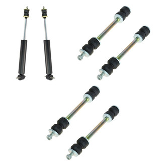 TRQ® - Shock Absorber and Stabilizer Bar Link Kit