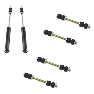 TRQ® - Front Shock Absorbers and Stabilizer Bar Link Kit