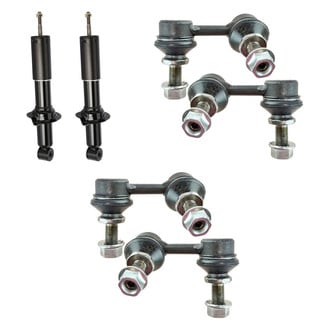 TRQ® - Front Shock Absorbers and Stabilizer Bar Link Kit