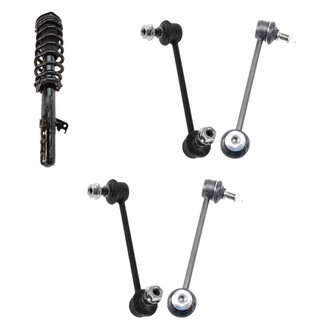 TRQ® - Front Complete Strut Assemblies and Stabilizer Bar Link Kit