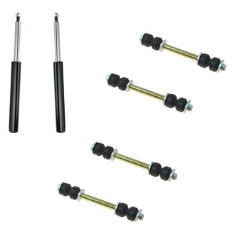 TRQ® - Front Struts and Stabilizer Bar Link Kit