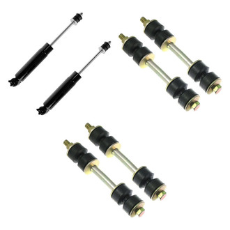TRQ® - Front Shock Absorbers and Stabilizer Bar Link Kit
