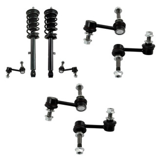 TRQ® - Front Complete Strut Assemblies and Stabilizer Bar Link Kit