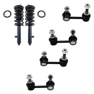 TRQ® - Front Complete Strut Assemblies and Stabilizer Bar Link Kit