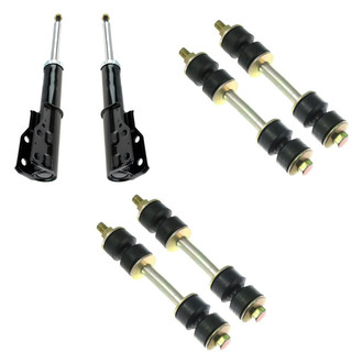 TRQ® - Front Struts and Stabilizer Bar Link Kit