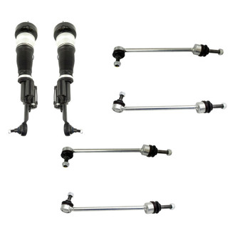 TRQ® - Front Shock Absorbers and Stabilizer Bar Link Kit