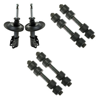 TRQ® - Shock Absorber and Stabilizer Bar Link Kit