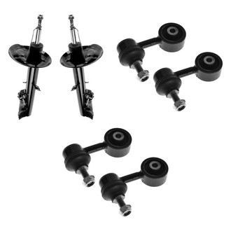 TRQ® - Shock Absorbers and Stabilizer Bar Link Kit