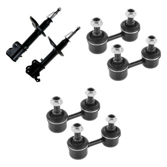 TRQ® - Front Struts and Stabilizer Bar Link Kit