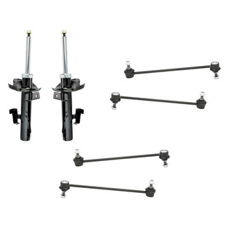 TRQ® - Front Struts and Stabilizer Bar Link Kit