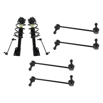 TRQ® - Complete Strut Assembly and Stabilizer Bar Link Kit