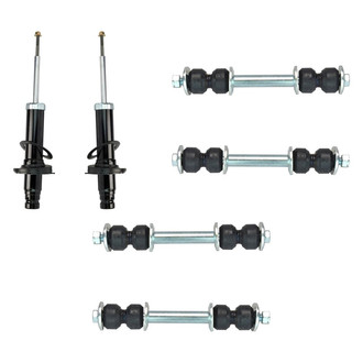 TRQ® - Shock Absorber and Stabilizer Bar Link Kit