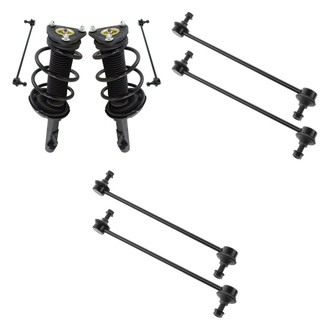 TRQ® - Complete Strut Assembly and Stabilizer Bar Link Kit