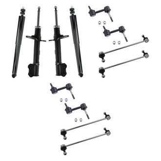 TRQ® - Shock Absorber and Stabilizer Bar Link Kit